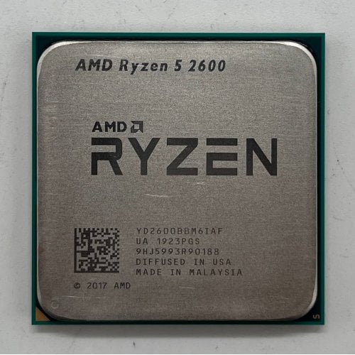 Купить Процессор AMD Ryzen 5 2600 3.4(3.9)GHz 16MB sAM4 Tray (YD2600BBM6IAF) (Восстановлено продавцом, 693539) с проверкой совместимости: обзор, характеристики, цена в Киеве, Днепре, Одессе, Харькове, Украине | интернет-магазин TELEMART.UA фото