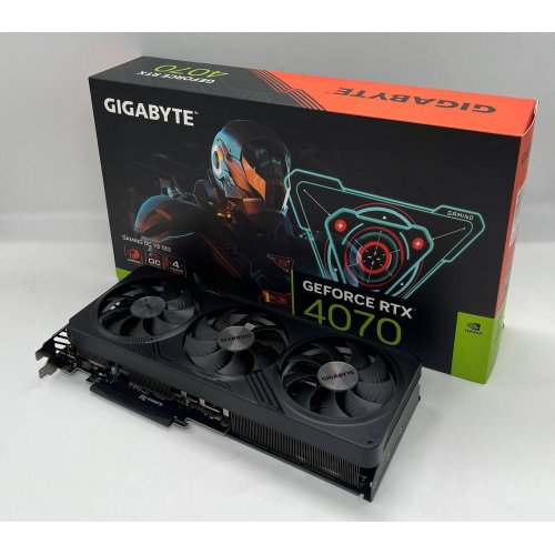 Купить Видеокарта Gigabyte GeForce RTX 4070 GAMING V2 OC 12228MB (GV-N4070GAMING OCV2-12GD) (Восстановлено продавцом, 693890) с проверкой совместимости: обзор, характеристики, цена в Киеве, Днепре, Одессе, Харькове, Украине | интернет-магазин TELEMART.UA фото