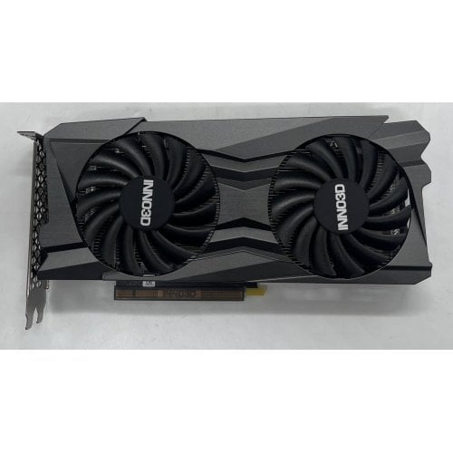 Купить Видеокарта Inno3D GeForce RTX 3050 Twin X2 8192MB (N30502-08D6-1190VA42) (Восстановлено продавцом, 693897) с проверкой совместимости: обзор, характеристики, цена в Киеве, Днепре, Одессе, Харькове, Украине | интернет-магазин TELEMART.UA фото