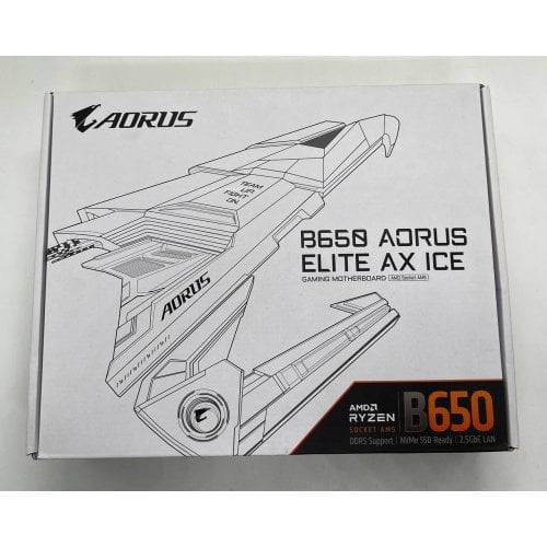 Материнська плата Gigabyte B650 AORUS ELITE AX ICE (sAM5, AMD B650) (Відновлено продавцем, 693924) купити з перевіркою сумісності: огляд, характеристики, ціна у Києві, Львові, Вінниці, Хмельницькому, Івано-Франківську, Україні | інтернет-магазин TELEMART.UA фото