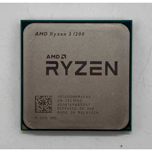 Купить Процессор AMD Ryzen 3 1200 3.2(3.4)GHz sAM4 Tray (YD1200BBM4KAF) (Восстановлено продавцом, 693972) с проверкой совместимости: обзор, характеристики, цена в Киеве, Днепре, Одессе, Харькове, Украине | интернет-магазин TELEMART.UA фото