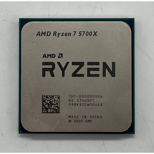 Купить Процессор AMD Ryzen 7 5700X 3.4(4.6)GHz 32MB sAM4 Tray (100-000000926) (Восстановлено продавцом, 693975) с проверкой совместимости: обзор, характеристики, цена в Киеве, Днепре, Одессе, Харькове, Украине | интернет-магазин TELEMART.UA фото