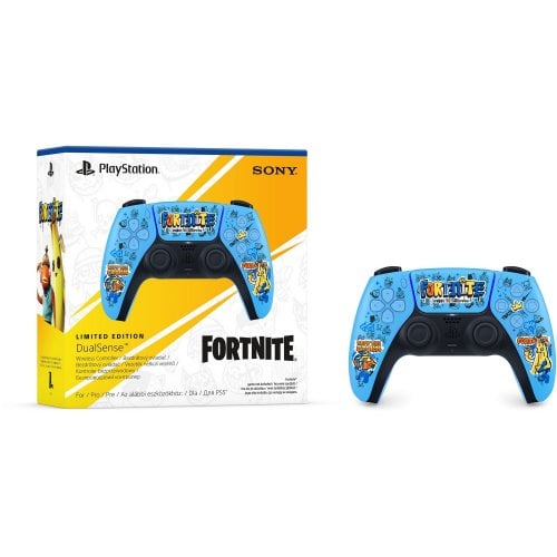 Купить Игровой манипулятор Sony DualSense for PS5 Fortnite Limited Edition (1000045436) Blue - цена в Харькове, Киеве, Днепре, Одессе
в интернет-магазине Telemart фото