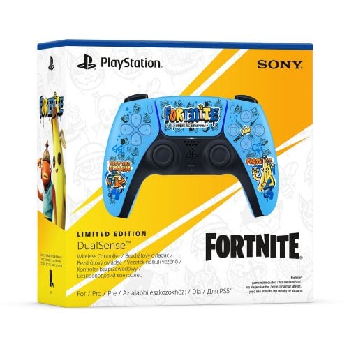 Купить Игровой манипулятор Sony DualSense for PS5 Fortnite Limited Edition (1000045436) Blue - цена в Харькове, Киеве, Днепре, Одессе
в интернет-магазине Telemart фото