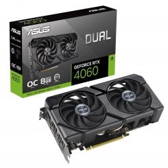 Уцінка відеокарта Asus Dual GeForce RTX 4060 EVO OC 8192MB (DUAL-RTX4060-O8G-EVO) (Сліди використання, 694618)