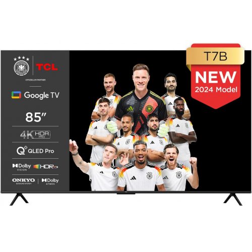 Купить Телевизор TCL 85" 85T7B Black - цена в Харькове, Киеве, Днепре, Одессе
в интернет-магазине Telemart фото