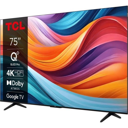 Купить Телевизор TCL 75" 75T7B Black - цена в Харькове, Киеве, Днепре, Одессе
в интернет-магазине Telemart фото