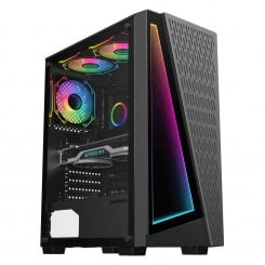 Корпус GAMEMAX Prism Tempered Glass без БЖ Black