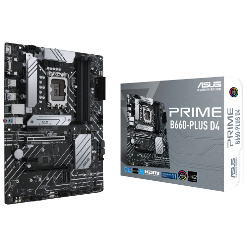 Материнська плата Asus PRIME B660-PLUS D4 (s1700, Intel B660) (Відновлено продавцем, 694756) купити з перевіркою сумісності: огляд, характеристики, ціна у Києві, Львові, Вінниці, Хмельницькому, Івано-Франківську, Україні | інтернет-магазин TELEMART.UA фото