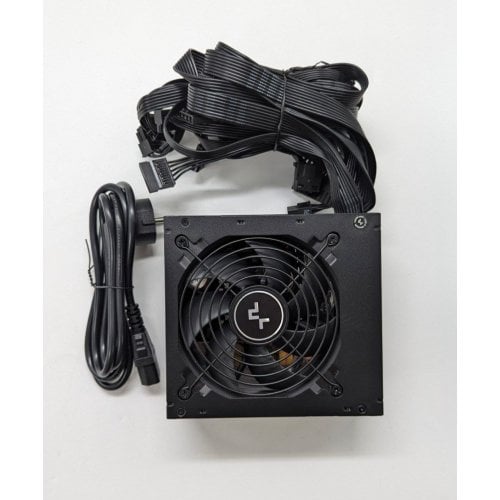 Блок живлення Deepcool PM750D 750W (R-PM750D-FA0B-EU) (Відновлено продавцем, 694771) купити з перевіркою сумісності: огляд, характеристики, ціна у Києві, Львові, Вінниці, Хмельницькому, Івано-Франківську, Україні | інтернет-магазин TELEMART.UA фото