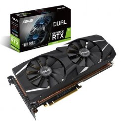 Видеокарта Asus GeForce RTX 2080 Ti Dual 11264MB (DUAL-RTX2080TI-11G) (Восстановлено продавцом, 694977)