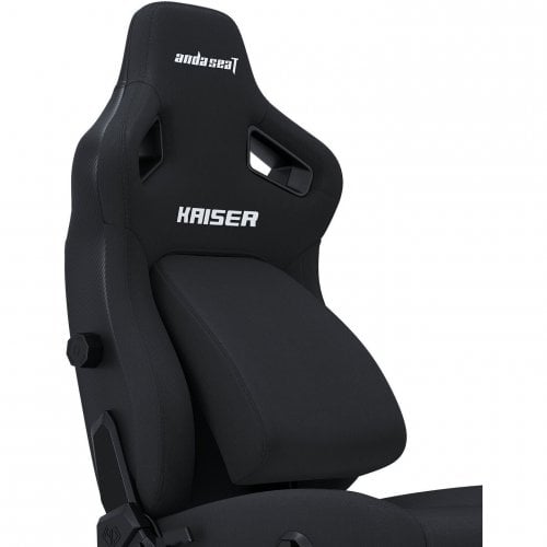 Купити Ігрове крісло Anda Seat Kaiser 4 L Fabric (AD12YDDC-L-20-B-CF) Black - ціна в Києві, Львові, Вінниці, Хмельницькому, Франківську, Україні | інтернет-магазин TELEMART.UA фото