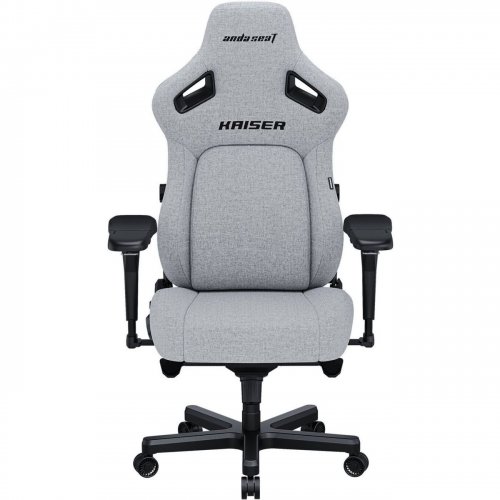 Ігрове крісло Anda Seat Kaiser 4 L Fabric (AD12YDDC-L-20-G-CF) Gray купити в Україні: Київ, Львів, Хмельницький, Тернопіль, Івано-Франківськ | Низька ціна, відгуки, характеристики від TELEMART фото