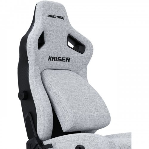Ігрове крісло Anda Seat Kaiser 4 L Fabric (AD12YDDC-L-20-G-CF) Gray купити в Україні: Київ, Львів, Хмельницький, Тернопіль, Івано-Франківськ | Низька ціна, відгуки, характеристики від TELEMART фото