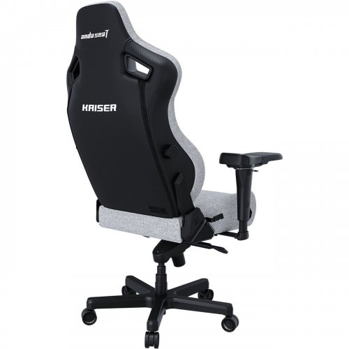 Ігрове крісло Anda Seat Kaiser 4 L Fabric (AD12YDDC-L-20-G-CF) Gray купити в Україні: Київ, Львів, Хмельницький, Тернопіль, Івано-Франківськ | Низька ціна, відгуки, характеристики від TELEMART фото