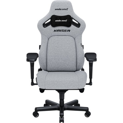 Купити Ігрове крісло Anda Seat Kaiser 4 L Fabric (AD12YDDC-L-20-G-CF) Gray - ціна в Києві, Львові, Вінниці, Хмельницькому, Франківську, Україні | інтернет-магазин TELEMART.UA фото