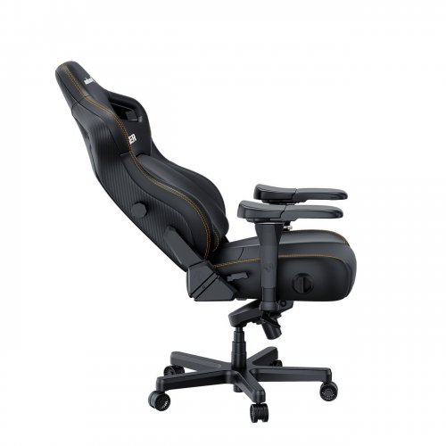 Игровое кресло Anda Seat Kaiser 4 L (AD12YDDC-L-20-B-PV/C) Black купить в Украине: Киев, Днепр, Харьков, Одесса  | Низкая цена, отзывы, характеристики от TELEMART фото