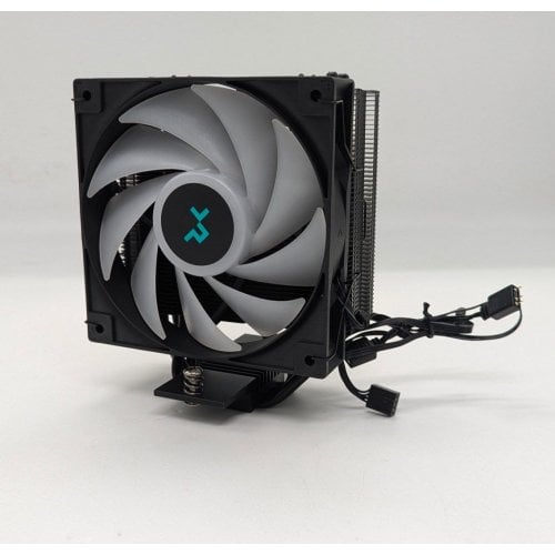 Купить Кулер Deepcool AG400 ARGB (R-AG400-BKANMC-G-2) Black (Восстановлено продавцом, 695032) с проверкой совместимости: обзор, характеристики, цена в Киеве, Днепре, Одессе, Харькове, Украине | интернет-магазин TELEMART.UA фото