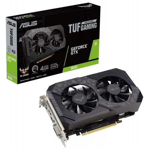 Відеокарта Asus TUF GeForce GTX 1650 Gaming V2 4096MB (TUF-GTX1650-4GD6-P-V2-GAMING) (Відновлено продавцем, 695080) купити з перевіркою сумісності: огляд, характеристики, ціна у Києві, Львові, Вінниці, Хмельницькому, Івано-Франківську, Україні | інтернет-магазин TELEMART.UA фото