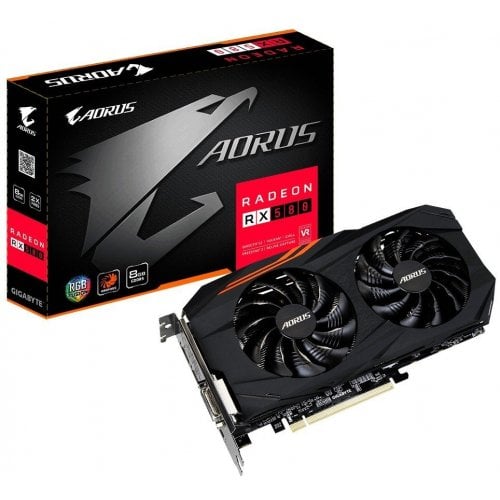 Купить Видеокарта Gigabyte Radeon RX 580 AORUS 8192MB (GV-RX580AORUS-8GD) (Восстановлено продавцом, 695097) с проверкой совместимости: обзор, характеристики, цена в Киеве, Днепре, Одессе, Харькове, Украине | интернет-магазин TELEMART.UA фото