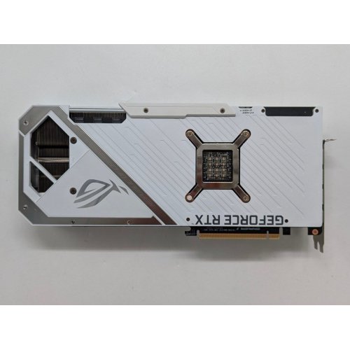 Відеокарта Asus ROG GeForce RTX 3080 STRIX OC White 10240MB (ROG-STRIX-RTX3080-O10G-WHITE-V2 FR) Factory Recertified (Відновлено продавцем, 695103) купити з перевіркою сумісності: огляд, характеристики, ціна у Києві, Львові, Вінниці, Хмельницькому, Івано-Франківську, Україні | інтернет-магазин TELEMART.UA фото