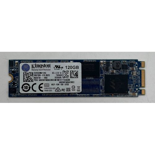 Ssd-диск Kingston UV500 TLC 120GB M.2 (2280 SATA) (SUV500M8/120G) (Відновлено продавцем, 695130) купити з перевіркою сумісності: огляд, характеристики, ціна у Києві, Львові, Вінниці, Хмельницькому, Івано-Франківську, Україні | інтернет-магазин TELEMART.UA фото