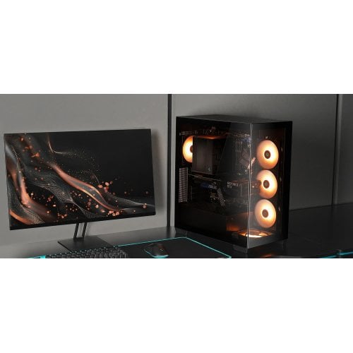 Купить Корпус Deepcool CG580 Tempered Glass без БП (R-CG580-BKNDA0-G-1) Black с проверкой совместимости: обзор, характеристики, цена в Киеве, Днепре, Одессе, Харькове, Украине | интернет-магазин TELEMART.UA фото