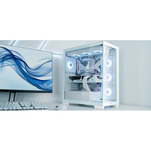 Photo Deepcool CG580 Tempered Glass without PSU (R-CG580-WHNDA0-G-1) White