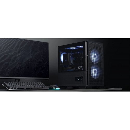 Корпус Deepcool CH360 Digital Tempered Glass без БЖ (R-CH360-BKAPE3D-G-1) Black купити з перевіркою сумісності: огляд, характеристики, ціна у Києві, Львові, Вінниці, Хмельницькому, Івано-Франківську, Україні | інтернет-магазин TELEMART.UA фото