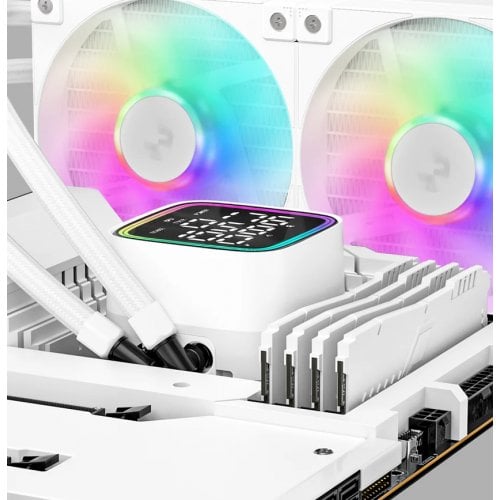 Купить Готовая СВО Deepcool LD240 (R-LD240-WHDMMN-G-1) White с проверкой совместимости: обзор, характеристики, цена в Киеве, Днепре, Одессе, Харькове, Украине | интернет-магазин TELEMART.UA фото