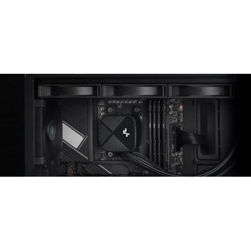 Купить Готовая СВО Deepcool LS720S ZERO DARK (R-LS720-BKNNMM-G-1) с проверкой совместимости: обзор, характеристики, цена в Киеве, Днепре, Одессе, Харькове, Украине | интернет-магазин TELEMART.UA фото