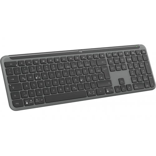 Купить Клавиатура Logitech K950 Wireless (920-012465) Graphite - цена в Харькове, Киеве, Днепре, Одессе
в интернет-магазине Telemart фото