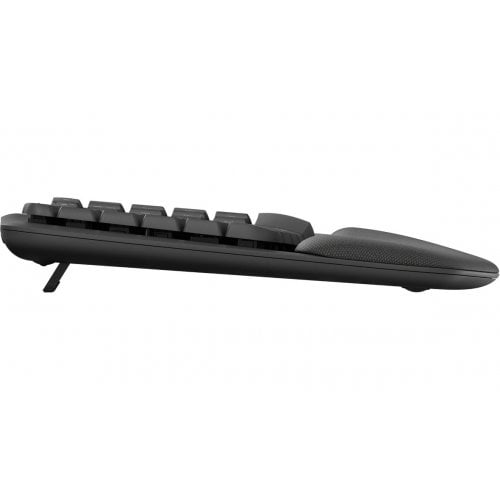 Купить Клавиатура Logitech Wave Keys for Business Wireless (920-012334) Graphite - цена в Харькове, Киеве, Днепре, Одессе
в интернет-магазине Telemart фото