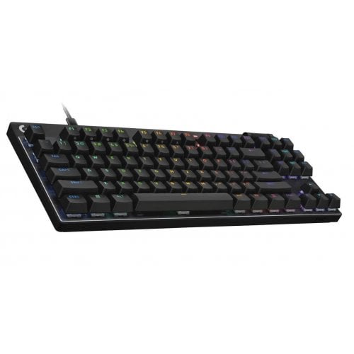 Купить Клавиатура Logitech Pro X TKL Rapid Magnetic Analog Switches (920-013131) Black - цена в Харькове, Киеве, Днепре, Одессе
в интернет-магазине Telemart фото