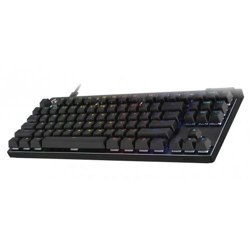 Купить Клавиатура Logitech Pro X TKL Rapid Magnetic Analog Switches (920-013131) Black - цена в Харькове, Киеве, Днепре, Одессе
в интернет-магазине Telemart фото