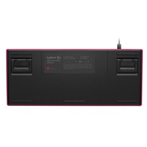 Купить Клавиатура Logitech Pro X TKL Rapid Magnetic Analog Switches (920-013133) Pink - цена в Харькове, Киеве, Днепре, Одессе
в интернет-магазине Telemart фото