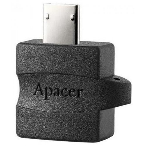 Фото Накопитель Apacer A610 8GB OTG USB 2.0 Black A610 (AP8GA610PB-1)