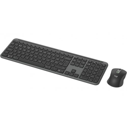 Купити Комплект Logitech MK950 Combo Wireless (920-012490) Graphite - ціна в Києві, Львові, Вінниці, Хмельницькому, Франківську, Україні | інтернет-магазин TELEMART.UA фото