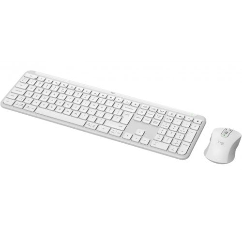 Купити Комплект Logitech MK950 Combo Wireless (920-012491) Off-White - ціна в Києві, Львові, Вінниці, Хмельницькому, Франківську, Україні | інтернет-магазин TELEMART.UA фото