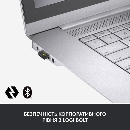 Купити Комплект Logitech MX Keys for Business Wireless (920-010933) Graphite - ціна в Києві, Львові, Вінниці, Хмельницькому, Франківську, Україні | інтернет-магазин TELEMART.UA фото