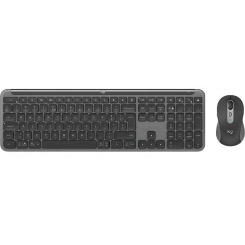 Купить Комплект Logitech Signature Slim MK950 Combo for Business (920-012508) Graphite - цена в Харькове, Киеве, Днепре, Одессе
в интернет-магазине Telemart фото