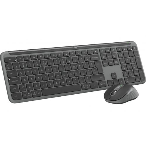 Купить Комплект Logitech Signature Slim MK950 Combo for Business (920-012508) Graphite - цена в Харькове, Киеве, Днепре, Одессе
в интернет-магазине Telemart фото