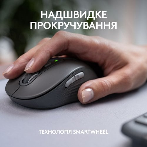 Купити Комплект Logitech Signature Slim MK950 Combo for Business (920-012508) Graphite - ціна в Києві, Львові, Вінниці, Хмельницькому, Франківську, Україні | інтернет-магазин TELEMART.UA фото