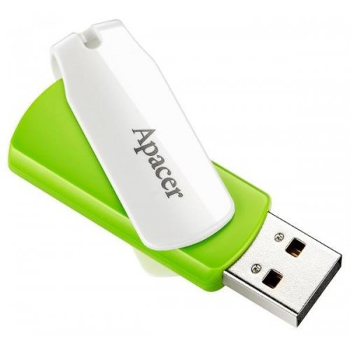 Купить Накопитель Apacer AH335 64GB USB 2.0 Green (AP64GAH335G-1) - цена в Харькове, Киеве, Днепре, Одессе
в интернет-магазине Telemart фото