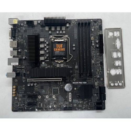 Купить Материнская плата MSI B560M PRO-VDH (s1200, Intel B560) (Восстановлено продавцом, 695604) с проверкой совместимости: обзор, характеристики, цена в Киеве, Днепре, Одессе, Харькове, Украине | интернет-магазин TELEMART.UA фото