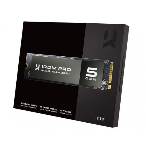 Купить SSD-диск GoodRAM IRDM Pro GEN 5 3D TLC 2TB M.2 (2280 PCI-E) NVMe 2.0 (IRP-SSDPR-P54S-2K0-80) с проверкой совместимости: обзор, характеристики, цена в Киеве, Днепре, Одессе, Харькове, Украине | интернет-магазин TELEMART.UA фото