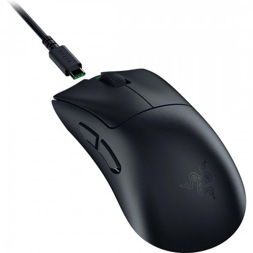 Купить Мышка Razer DeathAdder V3 Hyperspeed (RZ01-05140100-R3G1) Black - цена в Харькове, Киеве, Днепре, Одессе
в интернет-магазине Telemart фото