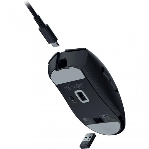 Купить Мышка Razer DeathAdder V3 Hyperspeed (RZ01-05140100-R3G1) Black - цена в Харькове, Киеве, Днепре, Одессе
в интернет-магазине Telemart фото