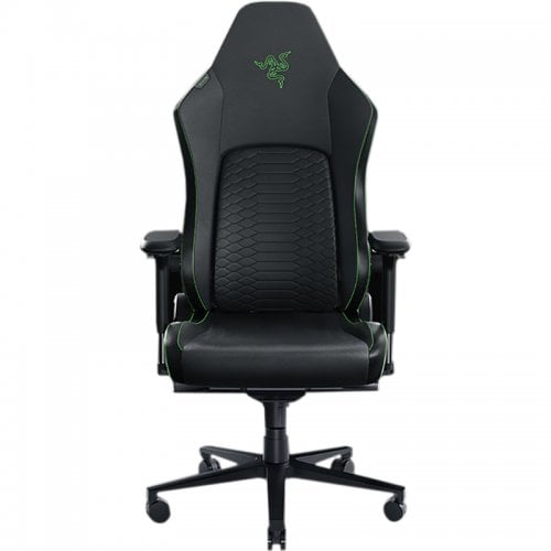 Купить Игровое кресло Razer Iskur V2 (RZ38-04900100-R3G1) Black/Green - цена в Харькове, Киеве, Днепре, Одессе
в интернет-магазине Telemart фото