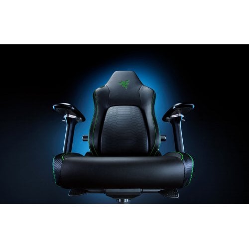 Купить Игровое кресло Razer Iskur V2 (RZ38-04900100-R3G1) Black/Green - цена в Харькове, Киеве, Днепре, Одессе
в интернет-магазине Telemart фото